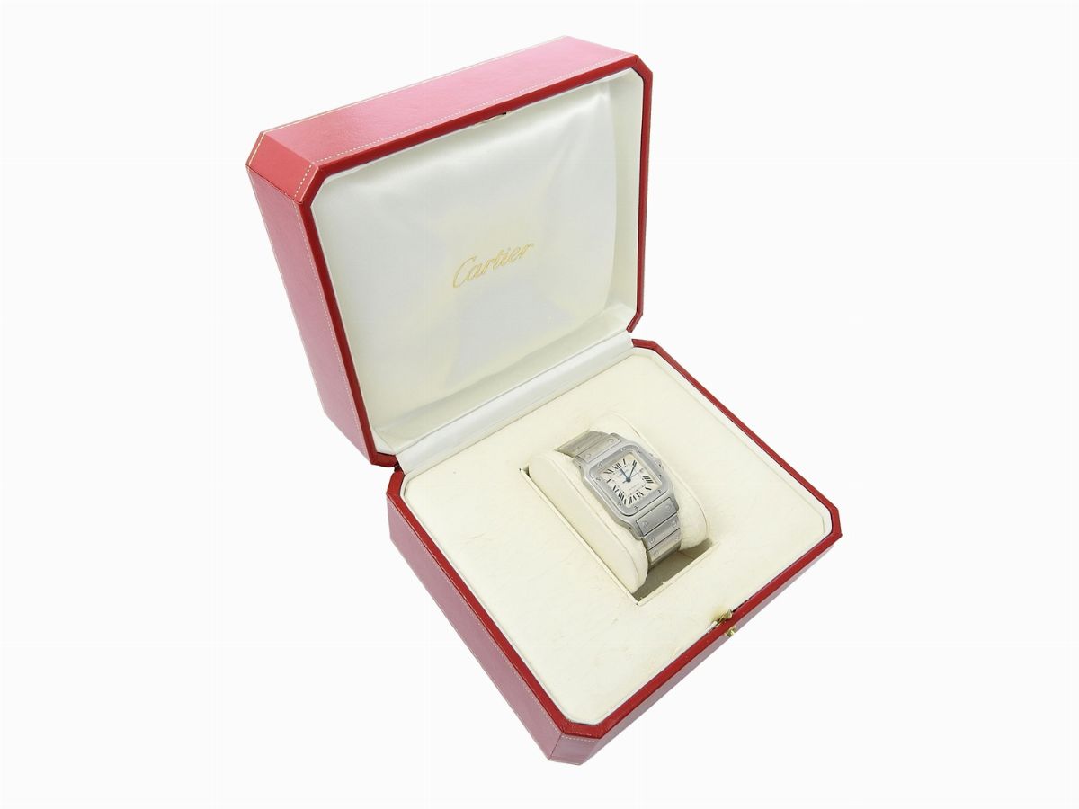Orologio da Polso Cartier Modello Santos in Acciaio