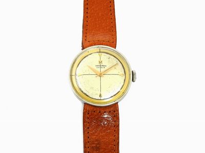 Orologio da Polso per Uomo Universal Genève in Acciaio con Dorature