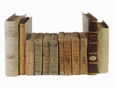 Lotto di Libri D'epoca di Argomento Storico