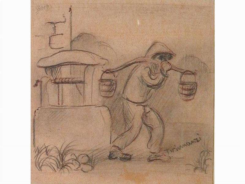 Nino Tirinnanzi - Figura al Pozzo