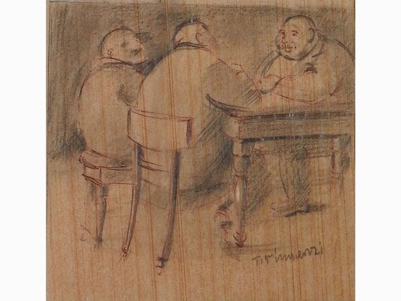 Nino Tirinnanzi - Giocatori di Carte