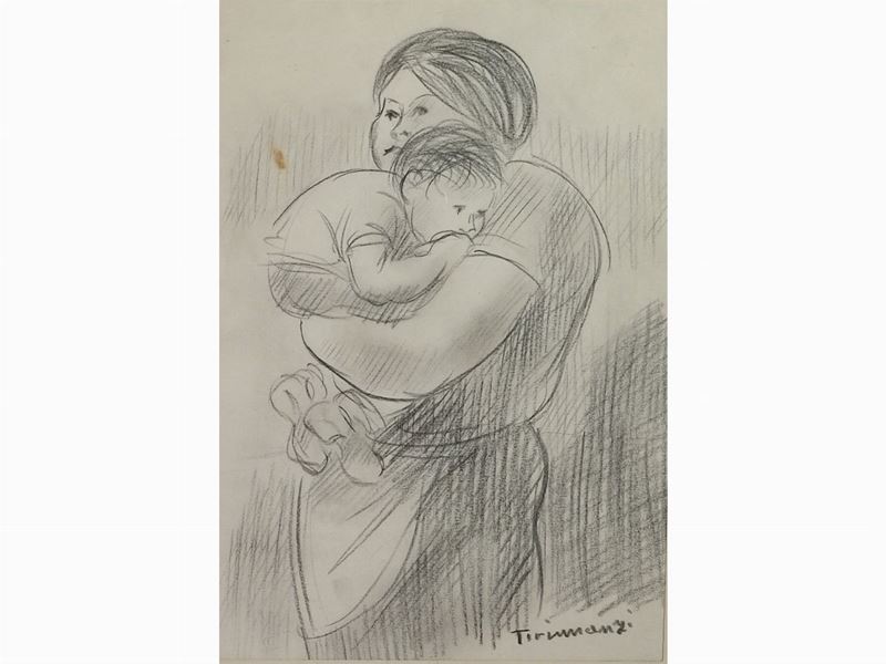 Nino Tirinnanzi - Madre con Bambino