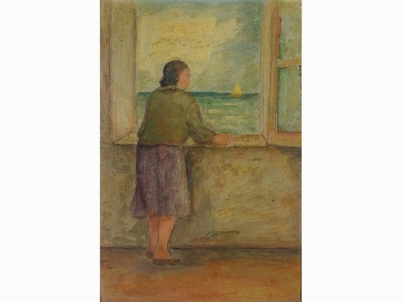 Orazio Toschi - Finestra sul Mare 1970