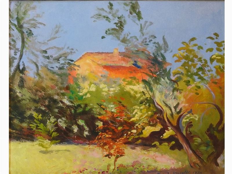 Renzo Crivelli - Paesaggio 1973