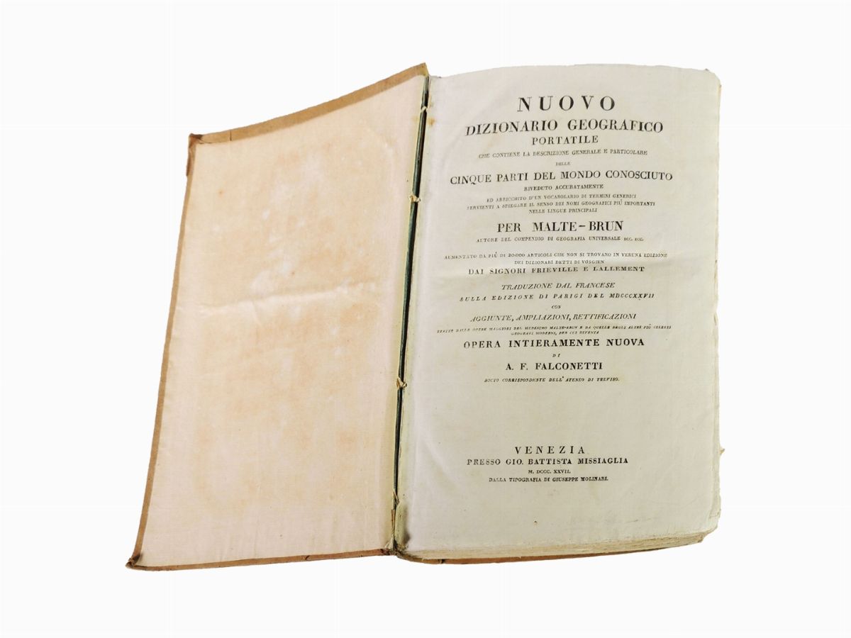 Lotto di Libri D'epoca di Argomento Geografico