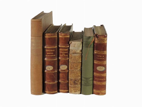 Lotto di libri d'epoca di vario argomento  - Auction Villa Piatti's Library - Maison Bibelot - Casa d'Aste Firenze - Milano