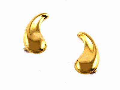 Orecchini Elsa Peretti Linea Spain per Tiffany in Oro Giallo