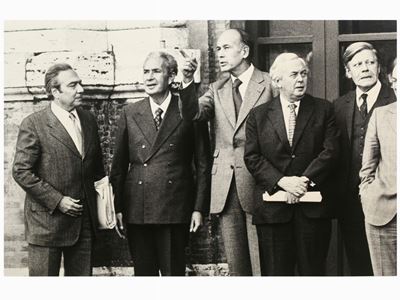 Vertice di Roma che Ha Fissato L'anno per L'elezione del Parlamento Europeo 1975