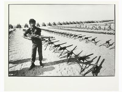 Guerriglieri del Fronte Polisario Sahara Occidentale 1982