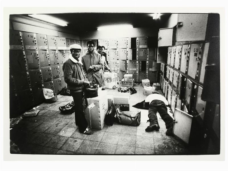Aldo Bonasia - Deposito Bagagli della Metropolitana Berlino Ovest 1982