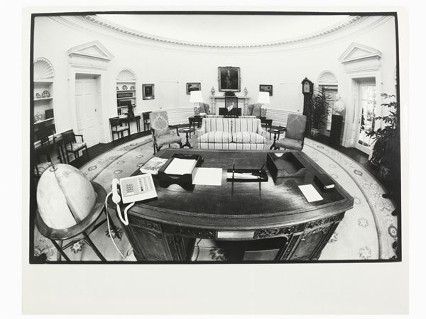 David Burnett : Oval Office White House Washington D.C. 1980  - Auction Photography between the Nineteenth and Twentieth Centuries - Maison Bibelot - Casa d'Aste Firenze - Milano