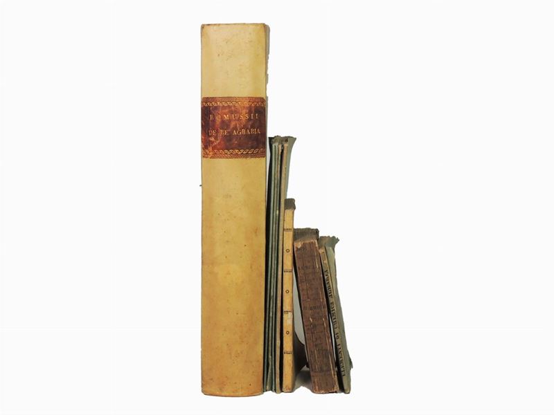 Lotto di Libri e Opuscoli D'epoca di Argomento Agrario