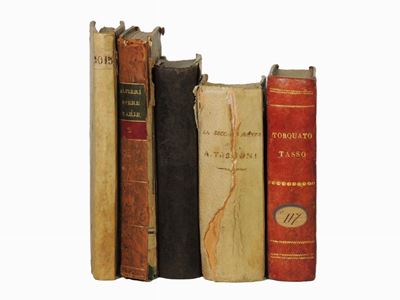 Lotto di Libri D'epoca di Classici Italiani