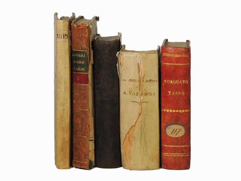Lotto di Libri D'epoca di Classici Italiani