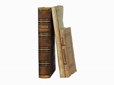 Lotto di Libri D'epoca di Poesia