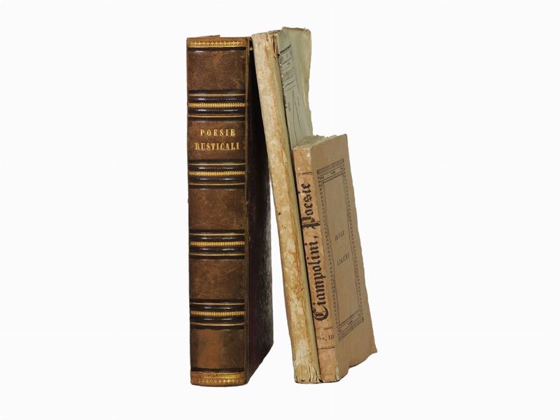 Lotto di Libri D'epoca di Poesia
