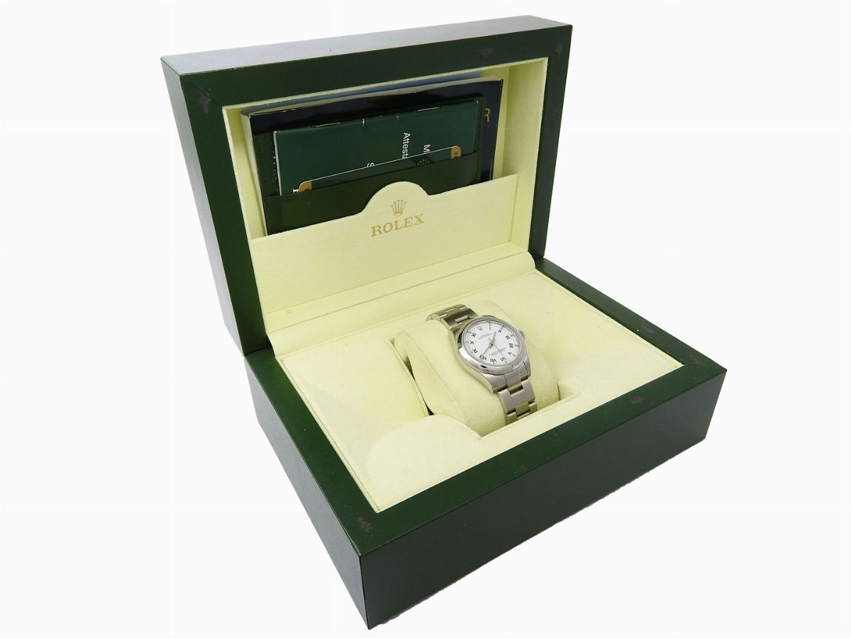 Orologio da Polso per Uomo Rolex Oyster Perpetual in Acciaio