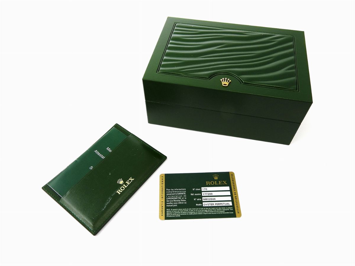 Orologio da Polso per Uomo Rolex Oyster Perpetual in Acciaio