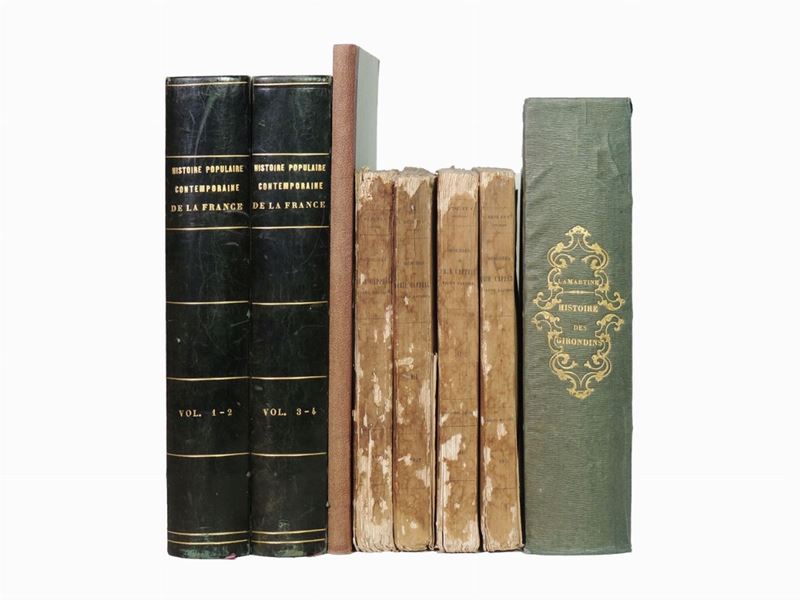 Lotto di Libri D'epoca Francesi
