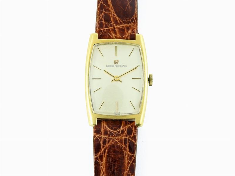 Orologio da Polso per Uomo Girard Perregaux Modello Tonneau in Oro Giallo