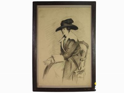 Ritratto di Donna con Cappello