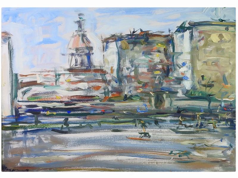 Enzo Pregno - Scorcio Fiorentino