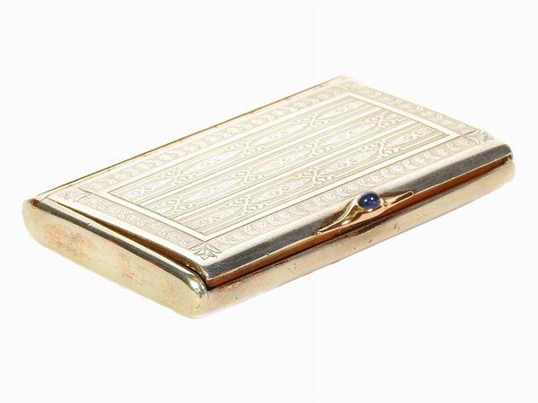 A Silver Snuff Box  (Ugo Frilli, Florence, first half of 20th Century)  - Auction The Riz Ortolani and Katyna Ranieri collection / Forniture and Art Objects - III - III - Maison Bibelot - Casa d'Aste Firenze - Milano