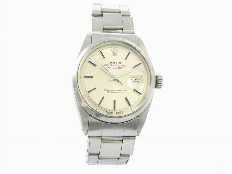 Orologio da Polso per Uomo Rolex Oyster Modello Datejust in Acciaio