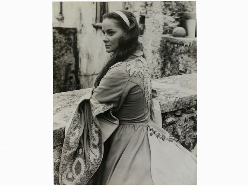 Federico Patellani - Ritratto di Alida Valli sul Set di "senso" 1954