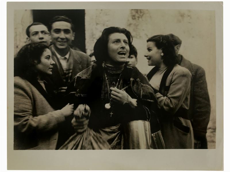 Aldo Tonti - Fotografie di Scena dei Film "il Miracolo" con Anna Magnani e "stromboli" con Ingrid...
