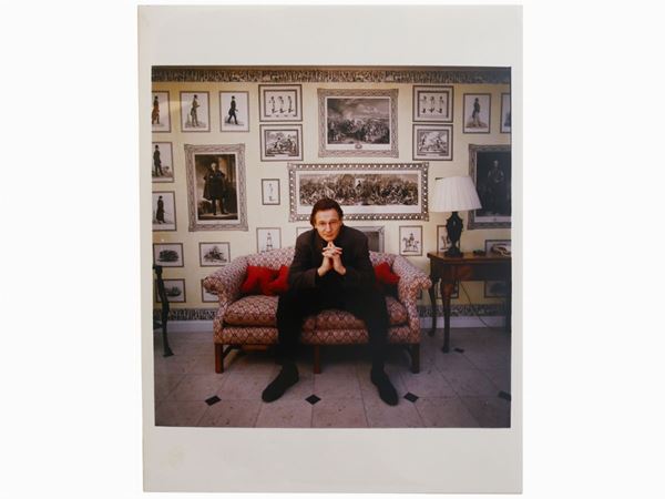 Geraint Lewis : Ritratto di Liam Neeson, 1996  - Auction Photographs - Maison Bibelot - Casa d'Aste Firenze - Milano
