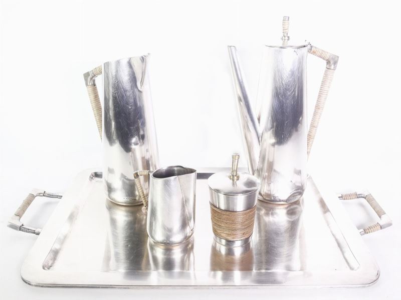 Servito da Caffè in Argento Sterling