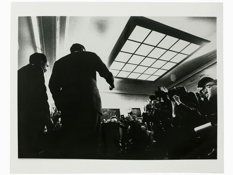 Cornell Capa - Press Conference, 1961