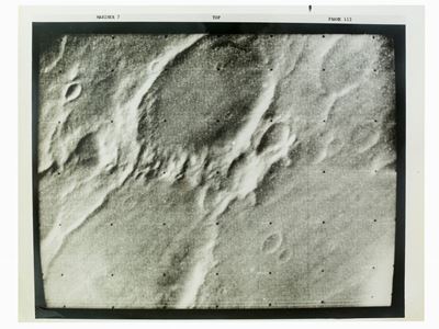 Mars South Polar Cap Region e The Giant's Footprint, 1968
