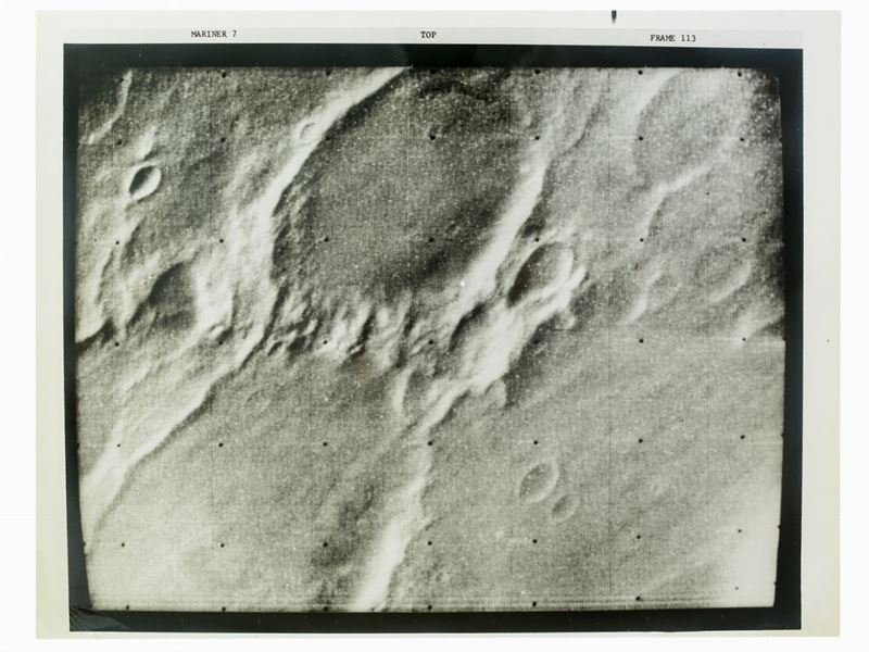 Nasa - Mars South Polar Cap Region e The Giant's Footprint, 1968