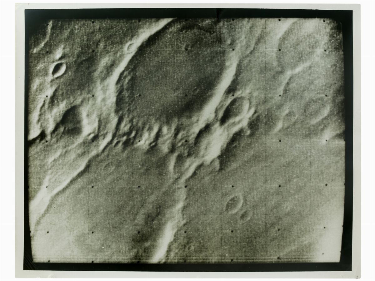 Nasa - Mars South Polar Cap Region e The Giant's Footprint, 1968