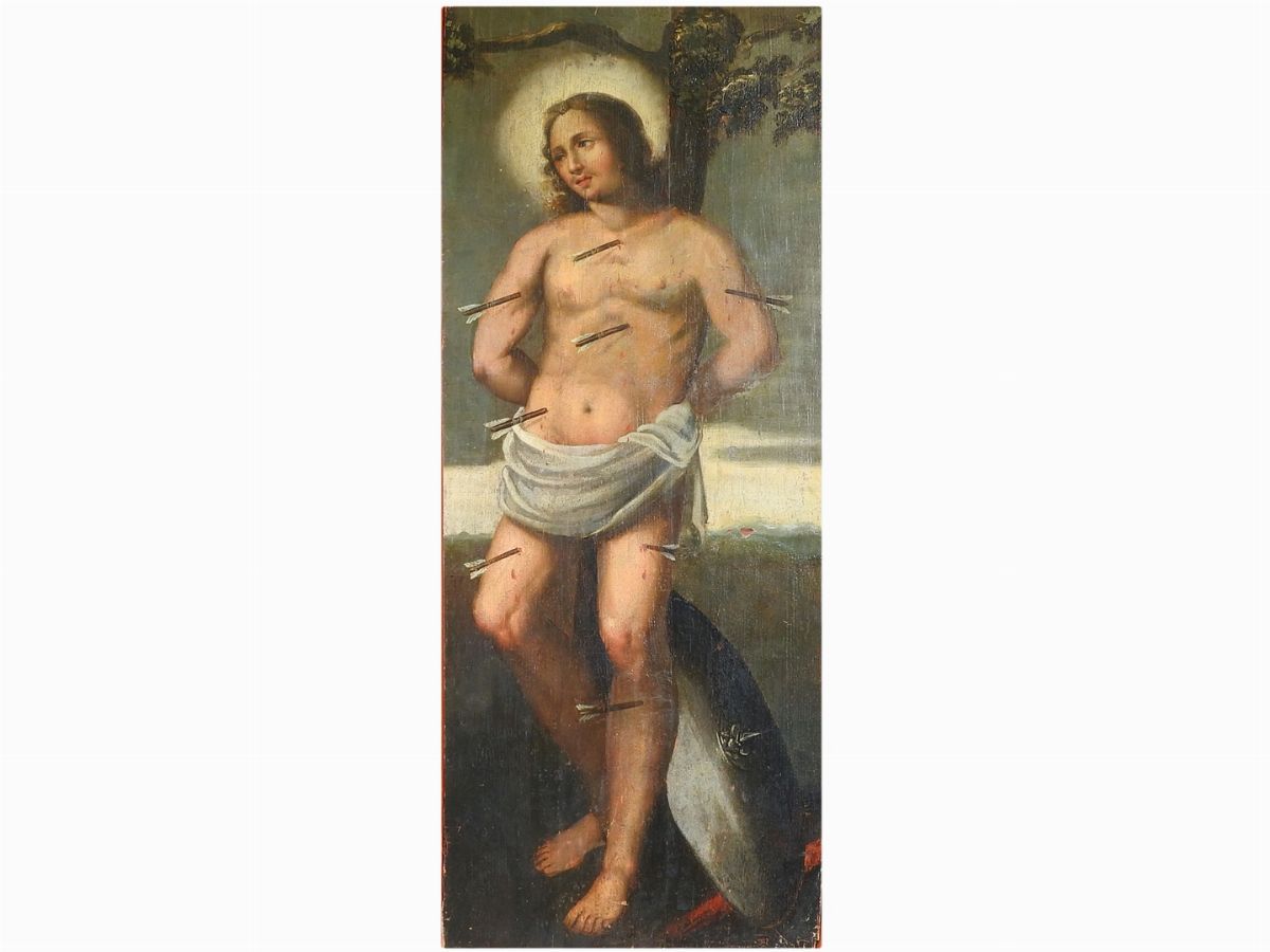 Scuola Lombarda del XVI Secolo - San Sebastiano