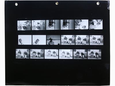 Provini dello Shooting sul Set di Misfits, 1961