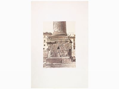 Basamento della Colonna Traiana, 1857 Circa
