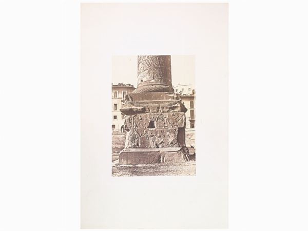 Anonimo Anonimo - Basamento della colonna Traiana, 1857 circa