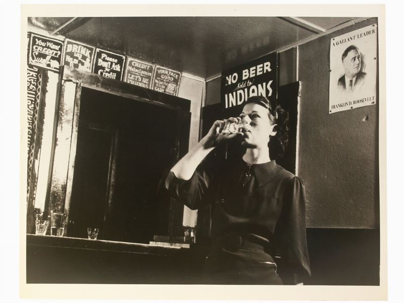 Margaret Bourke-white - No Beer Sold To Indians, Montana, 1936