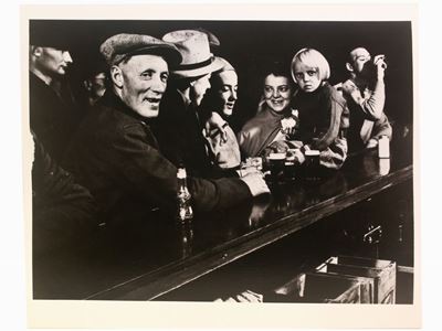 Bar, Fort Peck, Montana, 1936