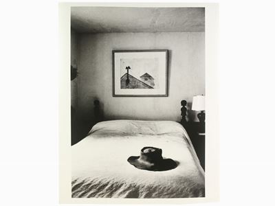 Andrew Wyeth's Bed And Hat, Maine, 1965