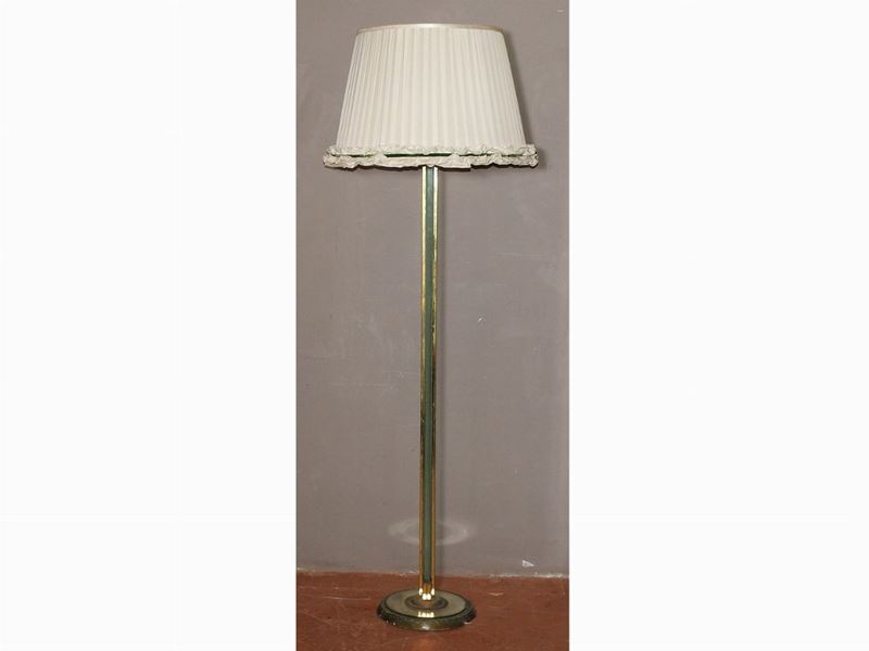 Piantana in Ottone e Cristallo