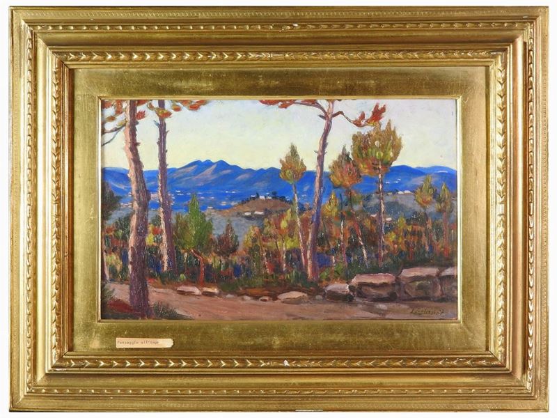 Ferdinando Paolieri - Paesaggio All'impruneta 1927