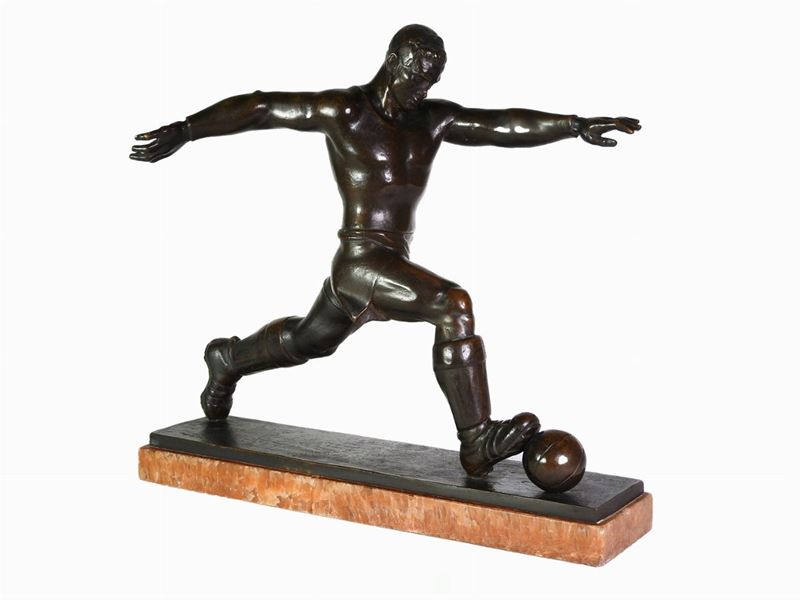 Mario Moschi - Stop in Corsa (calciatore) 1934 Circa