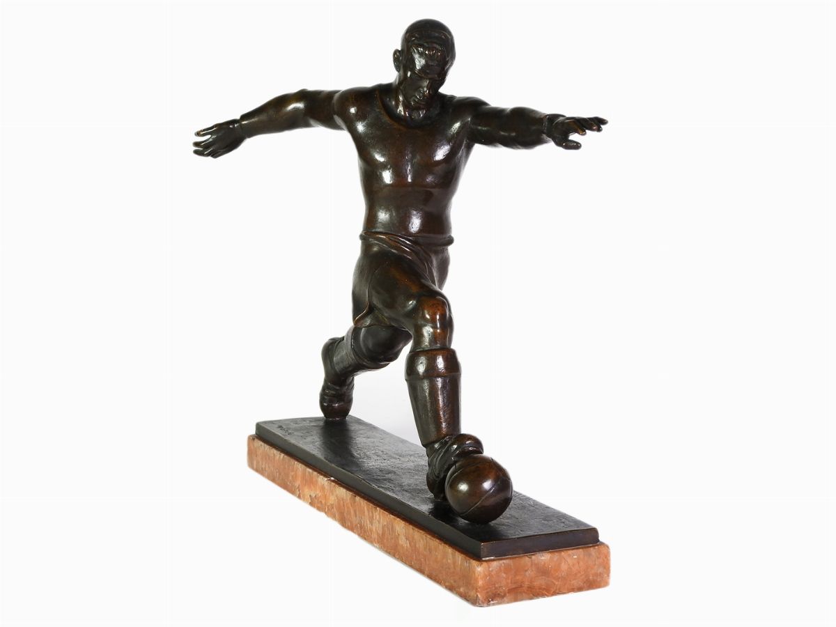 Mario Moschi - Stop in Corsa (calciatore) 1934 Circa