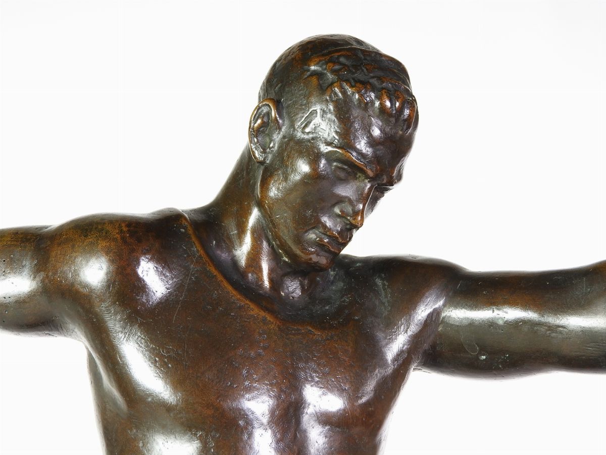 Mario Moschi - Stop in Corsa (calciatore) 1934 Circa