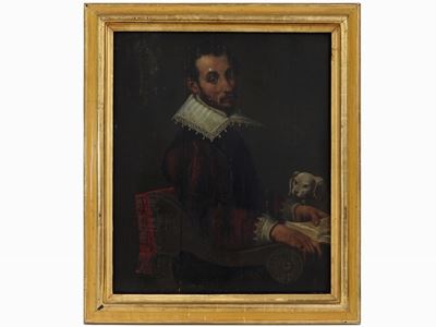 Ritratto di Gentiluomo con Cane