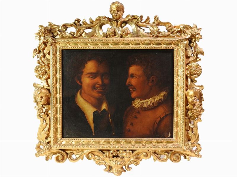Seguace di Annibale Carracci - Ragazzi che Ridono